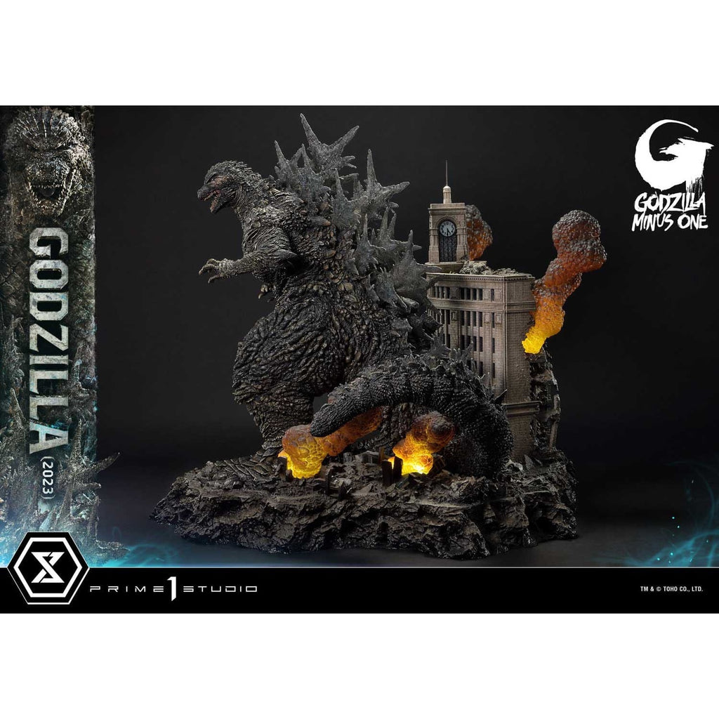 Produktbild Godzilla Minus One Diorama Masterline Series Godzilla 2023 Bonus Version 70 cm