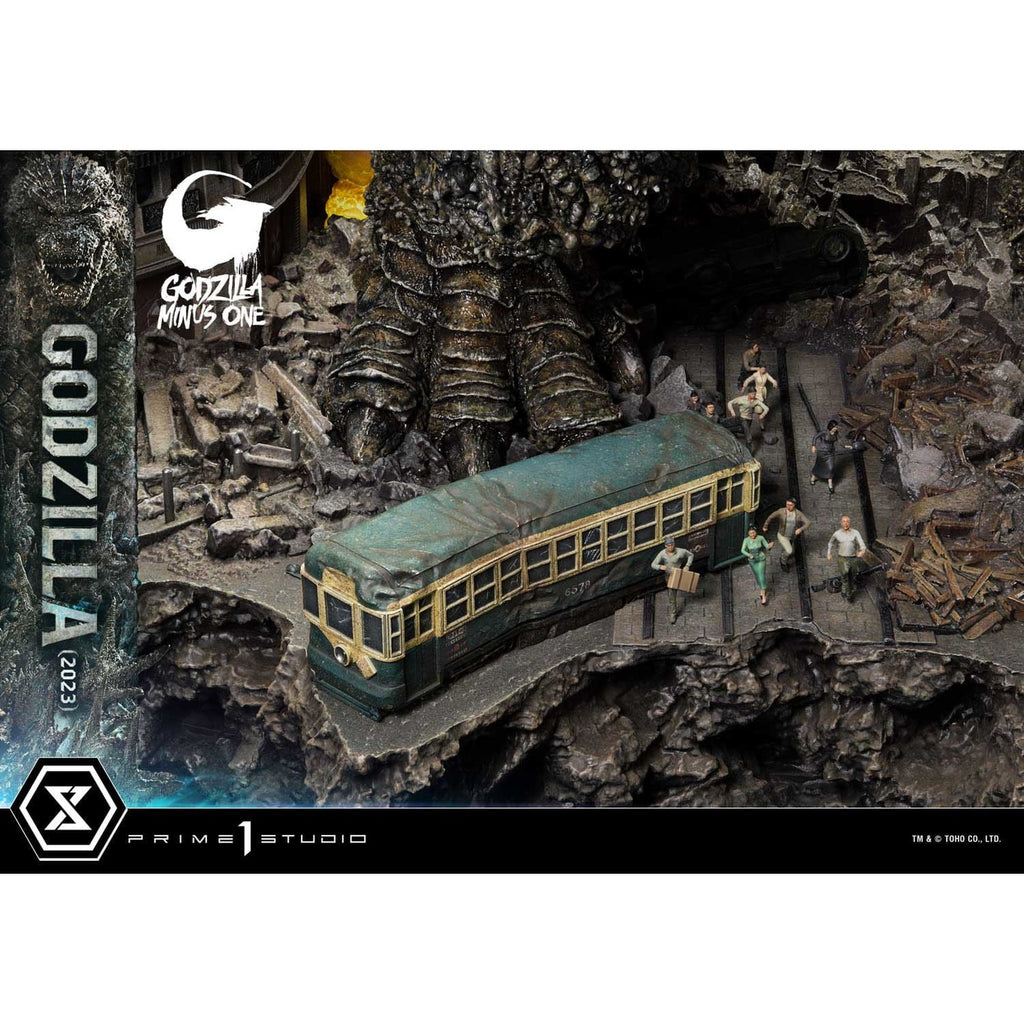 Produktbild Godzilla Minus One Diorama Masterline Series Godzilla 2023 Bonus Version 70 cm