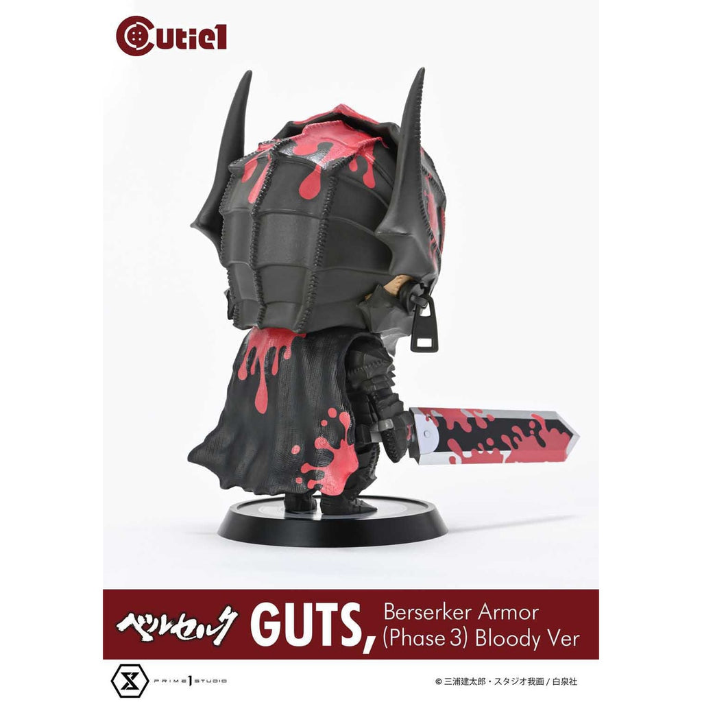 Produktbild Berserk Cutie1 PVC Figur Guts Berserker Armor (Phase 3) Bloody Ver. 12 cm