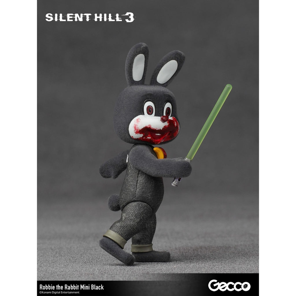 Produktbild Silent Hill 3 Mini Actionfigur Robbie the Rabbit Mini Black Version 10 cm