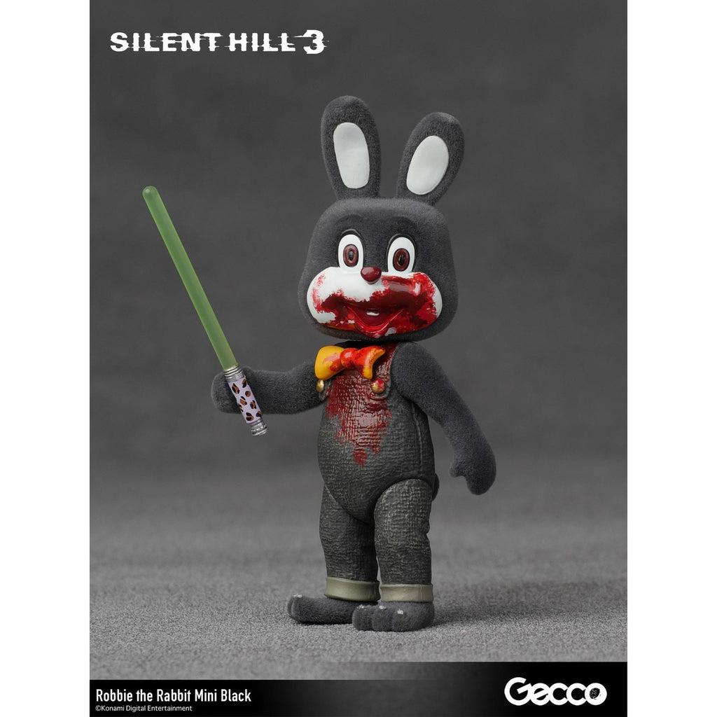 Produktbild Silent Hill 3 Mini Actionfigur Robbie the Rabbit Mini Black Version 10 cm