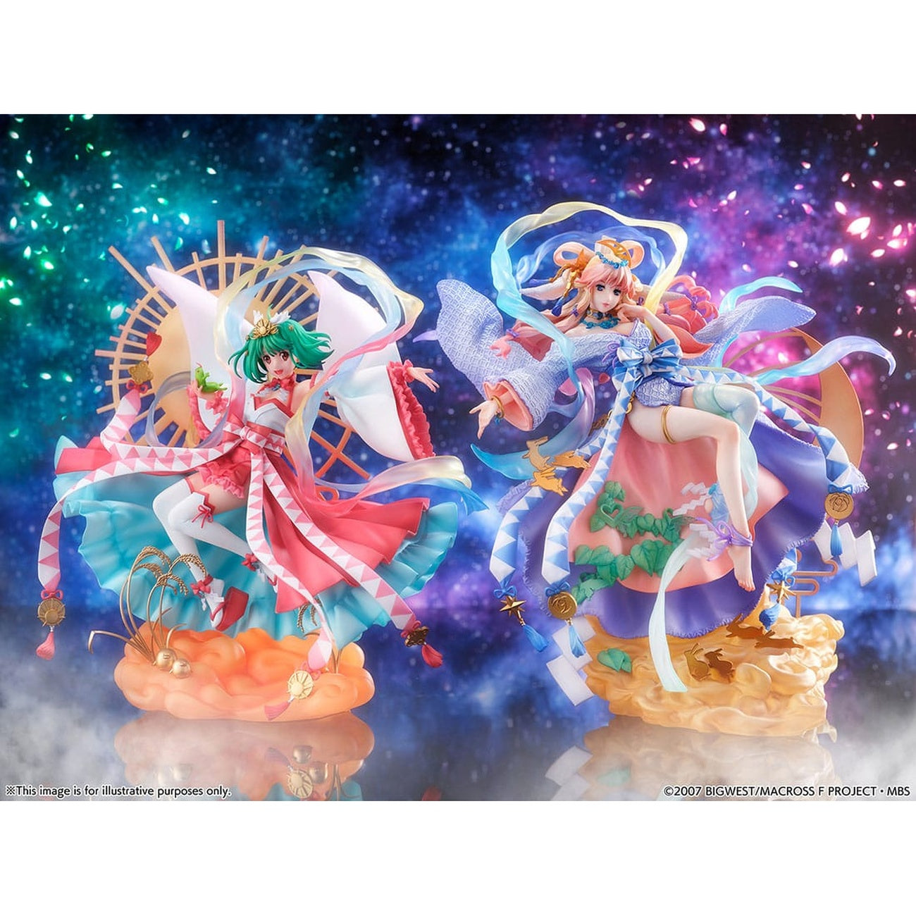 Produktbild Macross Frontier SHIBUYA SCRAMBLE FIGURE PVC Statue 1/7 Ranka Lee Amaterasu Ver. 29 cm