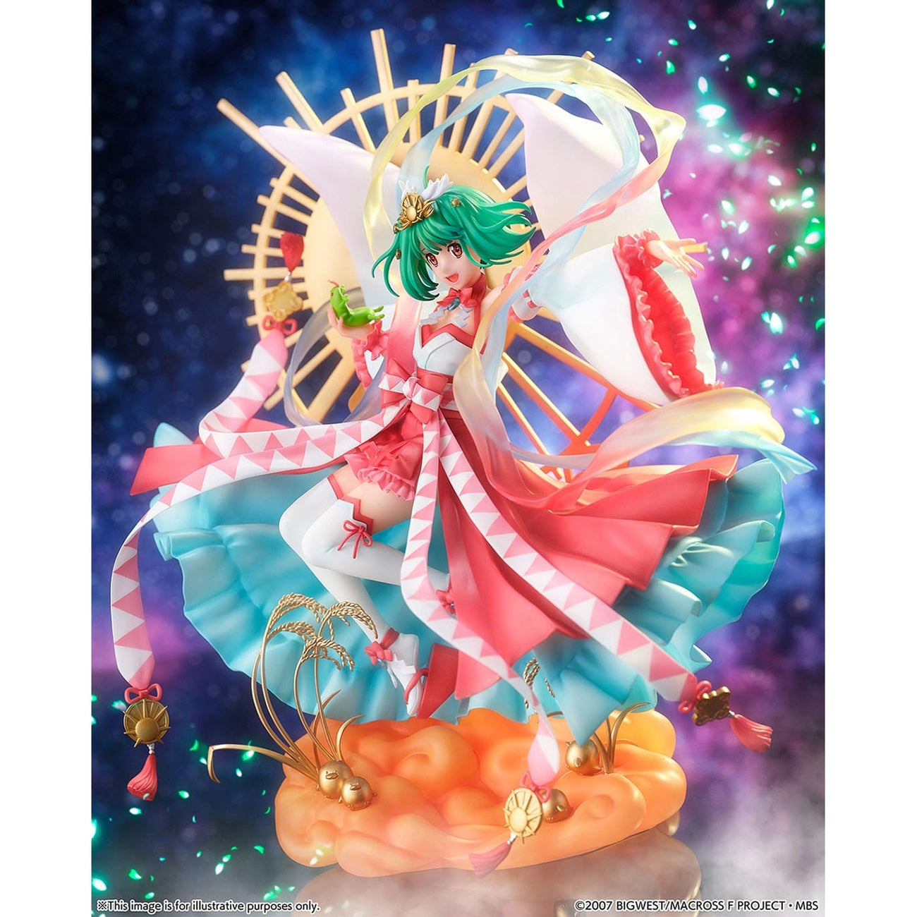 Produktbild Macross Frontier SHIBUYA SCRAMBLE FIGURE PVC Statue 1/7 Ranka Lee Amaterasu Ver. 29 cm