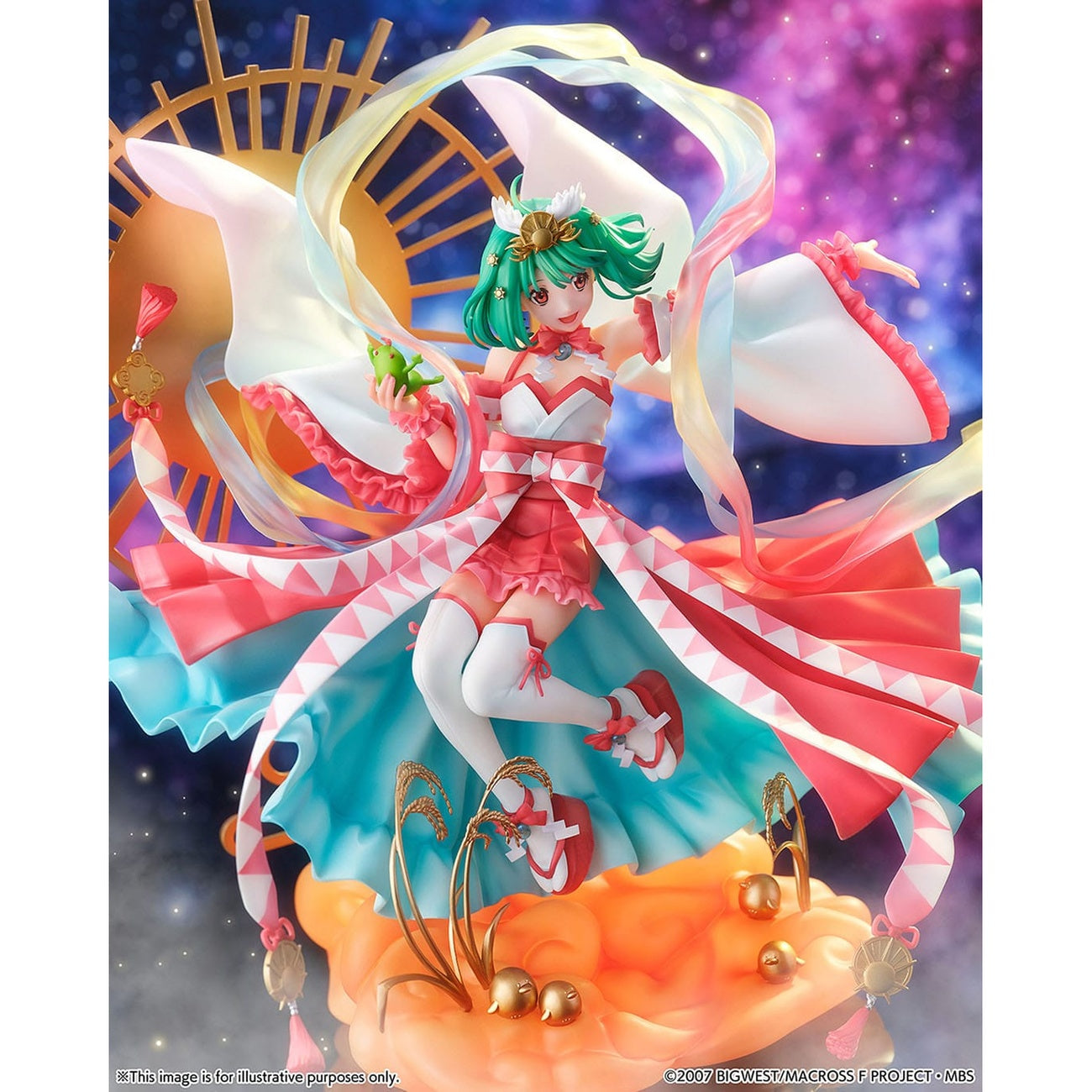 Produktbild Macross Frontier SHIBUYA SCRAMBLE FIGURE PVC Statue 1/7 Ranka Lee Amaterasu Ver. 29 cm