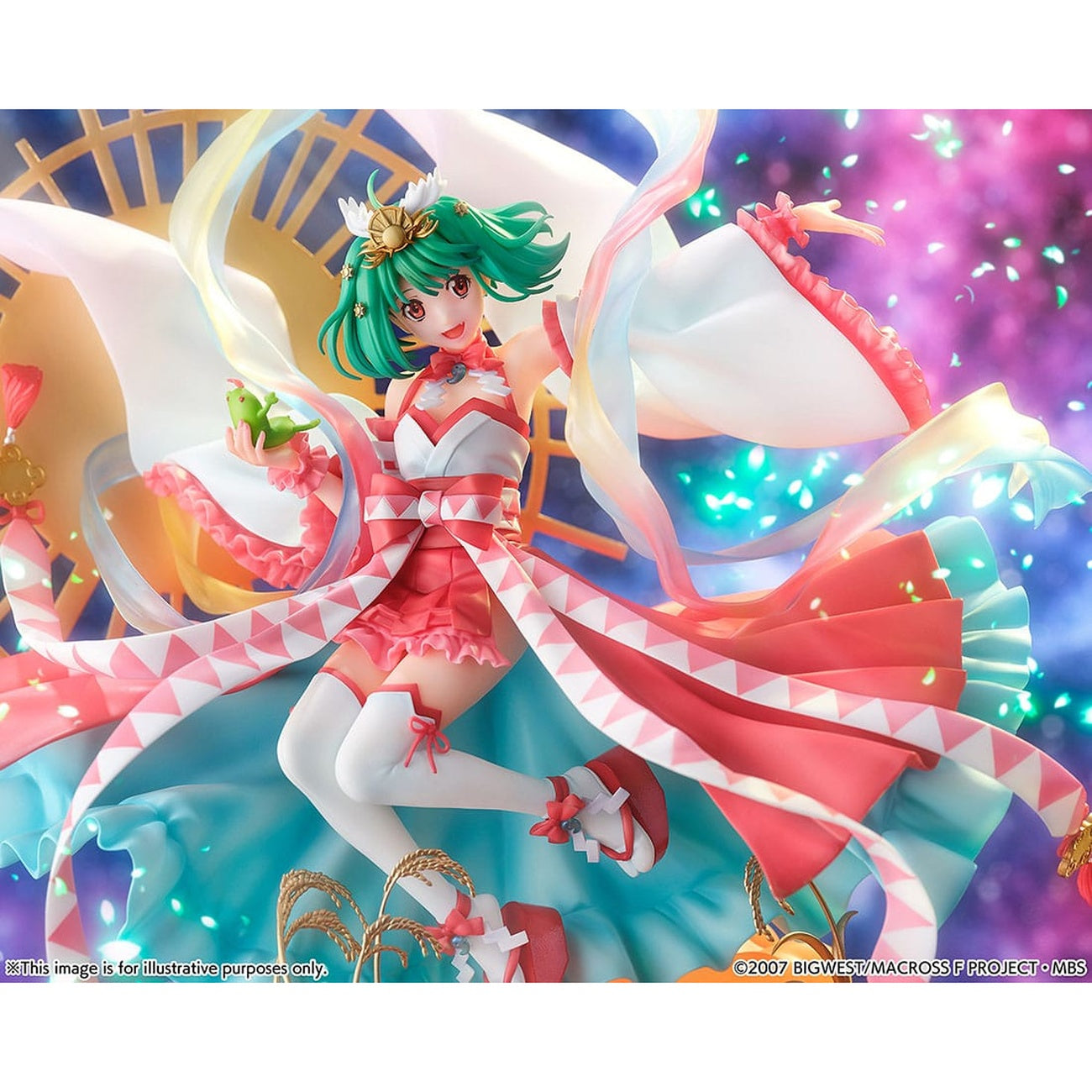 Produktbild Macross Frontier SHIBUYA SCRAMBLE FIGURE PVC Statue 1/7 Ranka Lee Amaterasu Ver. 29 cm