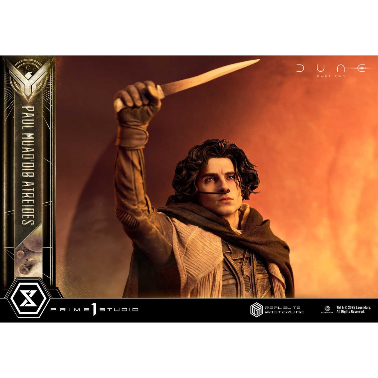 Produktbild Dune: Part Two Real Elite Masterline Series Statue 1/3 Paul Atreides 90 cm