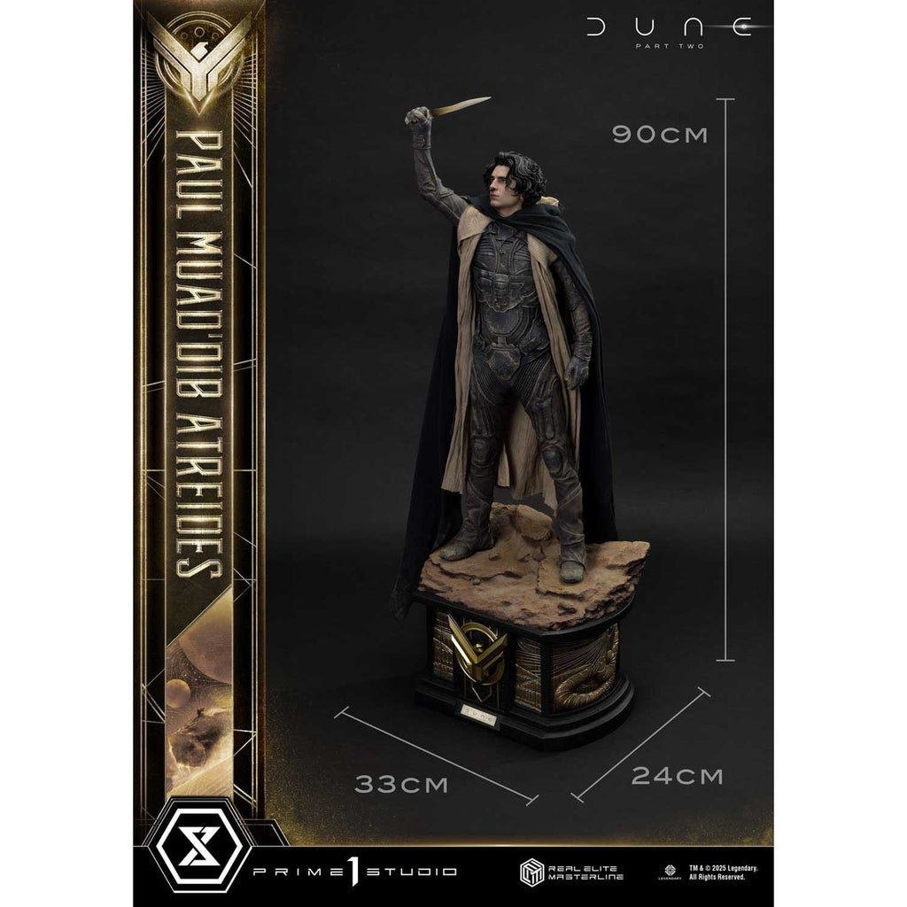 Produktbild Dune: Part Two Real Elite Masterline Series Statue 1/3 Paul Atreides 90 cm
