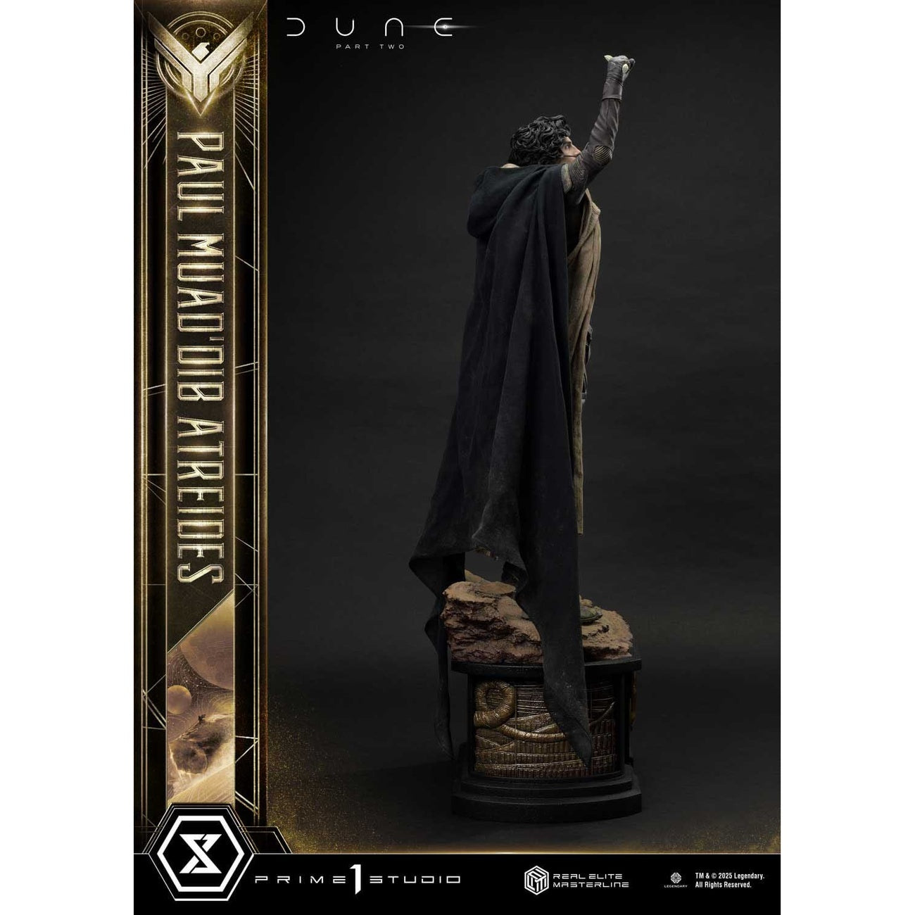 Produktbild Dune: Part Two Real Elite Masterline Series Statue 1/3 Paul Atreides 90 cm