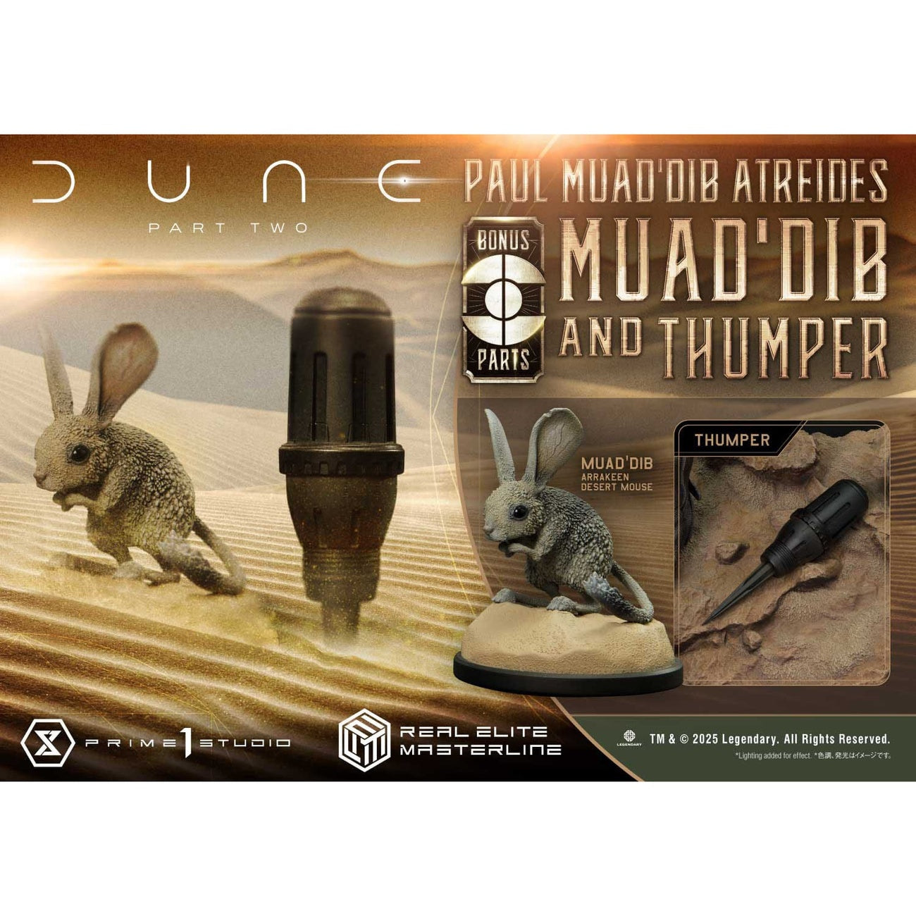 Produktbild Dune: Part Two Real Elite Masterline Series Statue 1/3 Paul Atreides Ultimate Bonus Version 90 cm