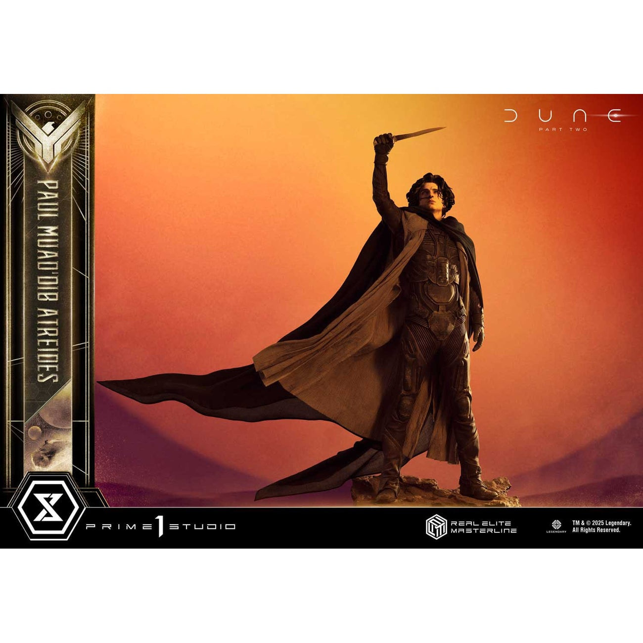 Produktbild Dune: Part Two Real Elite Masterline Series Statue 1/3 Paul Atreides Ultimate Bonus Version 90 cm