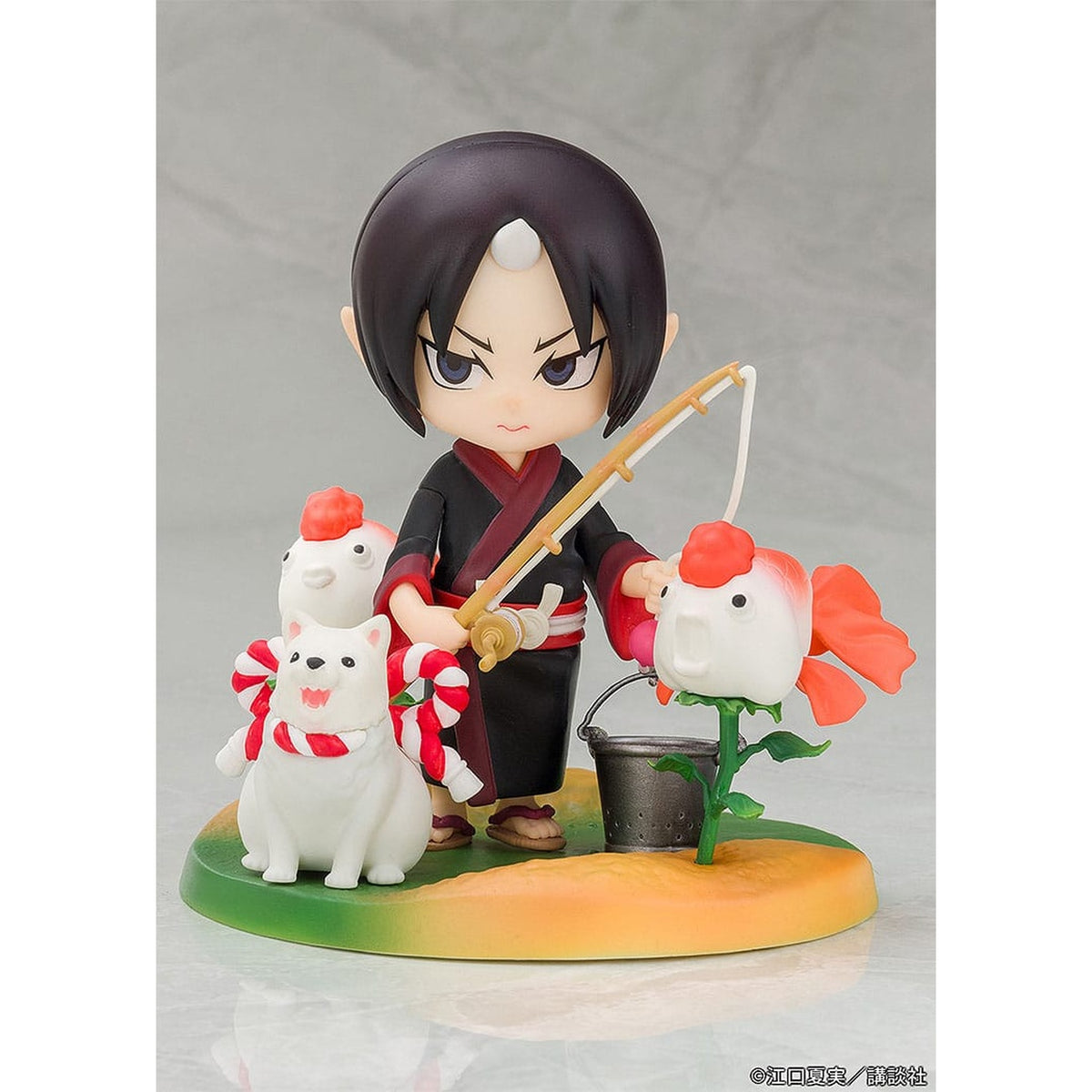 Produktbild Hozuki no Reitetsu Hakotoniwa PVC Statue Hozuki & Shiro 11 cm