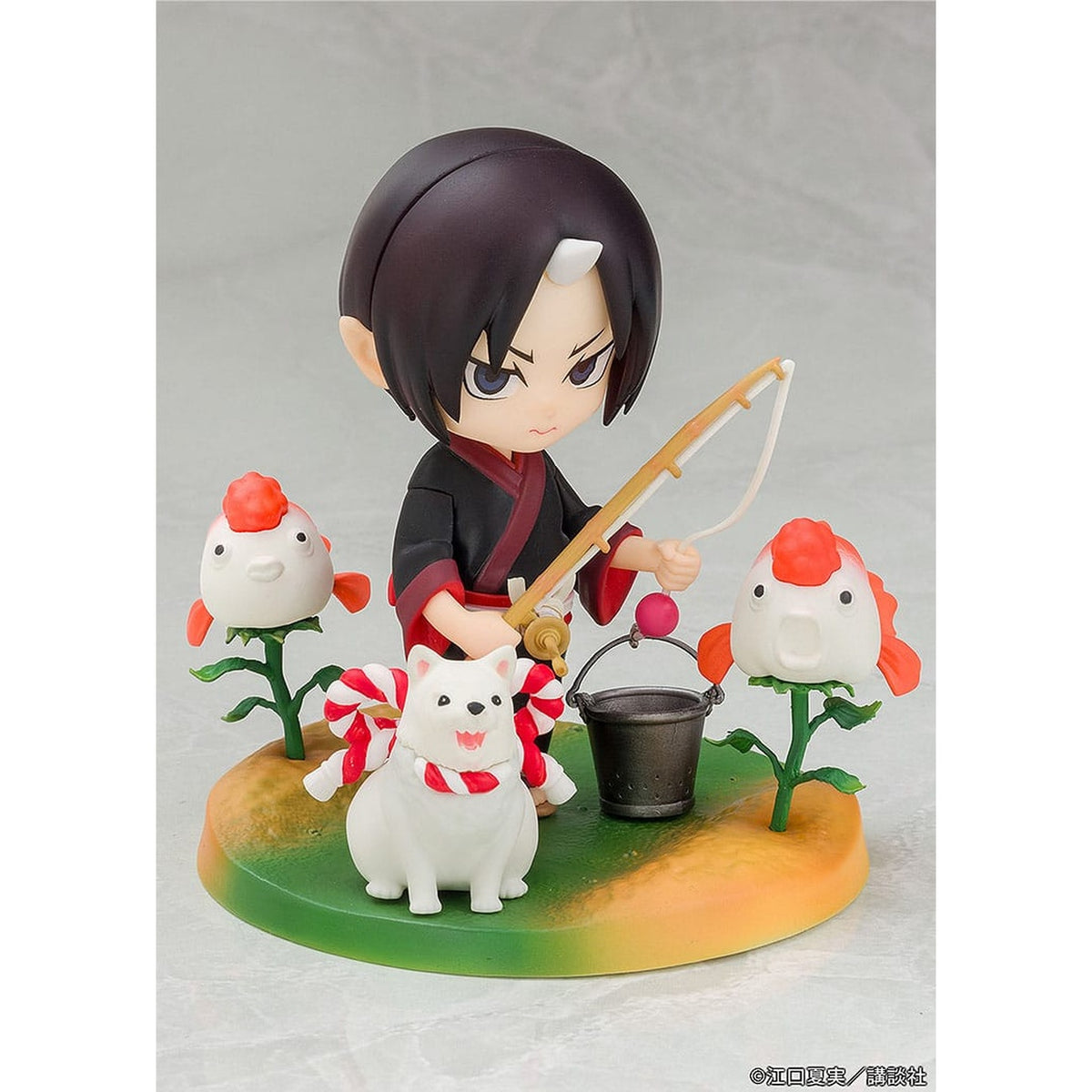 Produktbild Hozuki no Reitetsu Hakotoniwa PVC Statue Hozuki & Shiro 11 cm