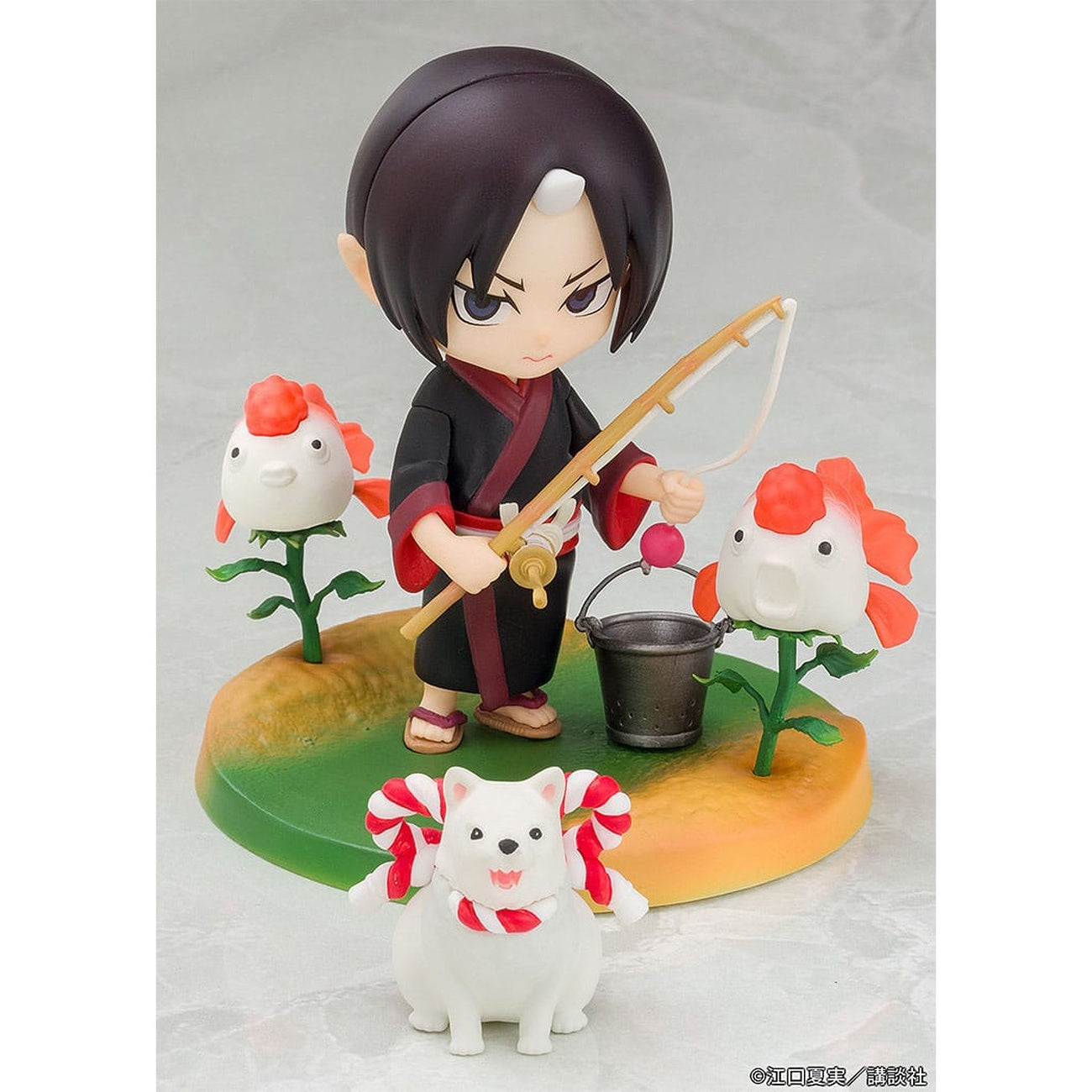 Produktbild Hozuki no Reitetsu Hakotoniwa PVC Statue Hozuki & Shiro 11 cm