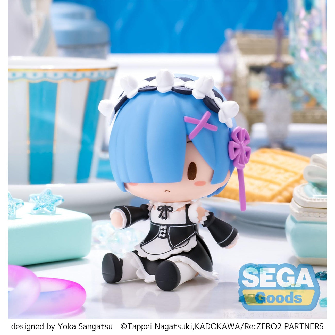 Product image Re:Zero − Starting Life in Another World Fuwa Petit Chibi Figure Rem 8 cm