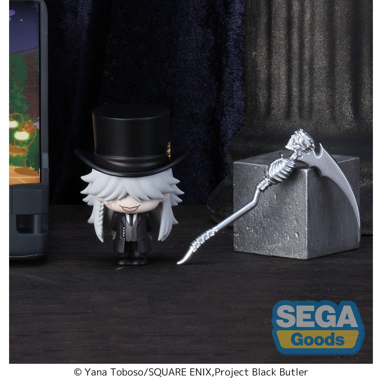 Produktbild Black Butler: Boarding School Arc Petite World Memories Mini Figur Undertaker (EX) 8 cm