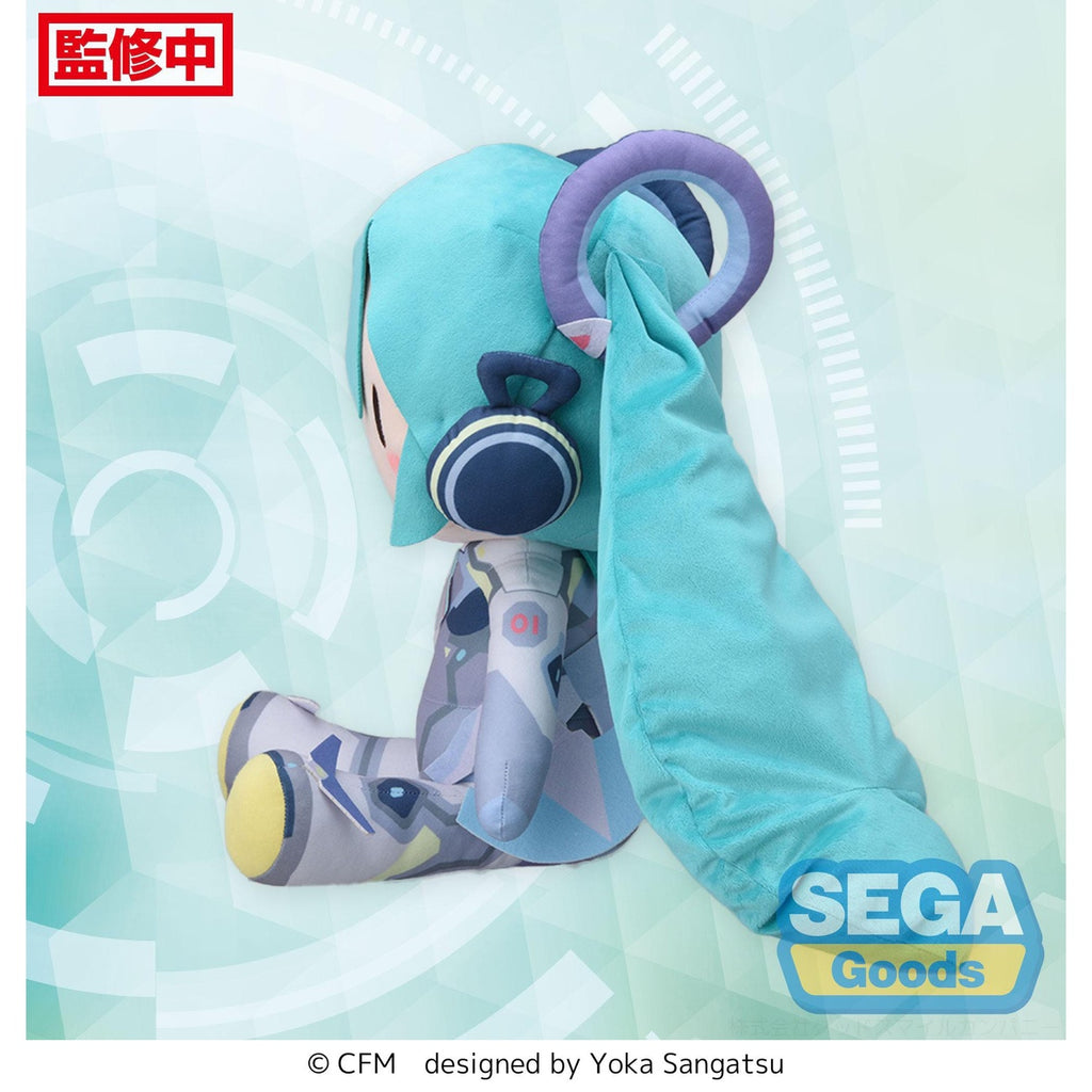 Produktbild Character Vocal Series 01: Hatsune Miku Fuwa Petit Plüschfigur Hatsune Miku Miku with You 2024 Ver. LL 40 cm