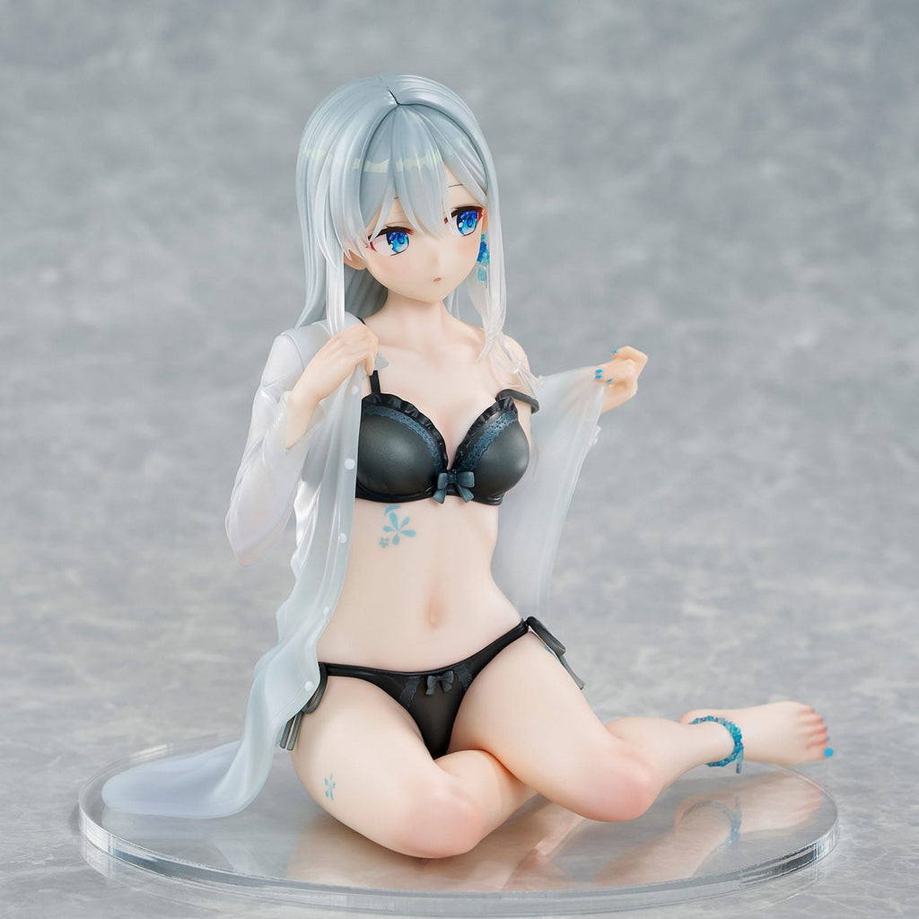 Produktbild Original Character PVC Statue 1/7 Silver-Haired Girl Sky Blue Morning Special Outfit Ver. by Fuumi Illustration 16 cm