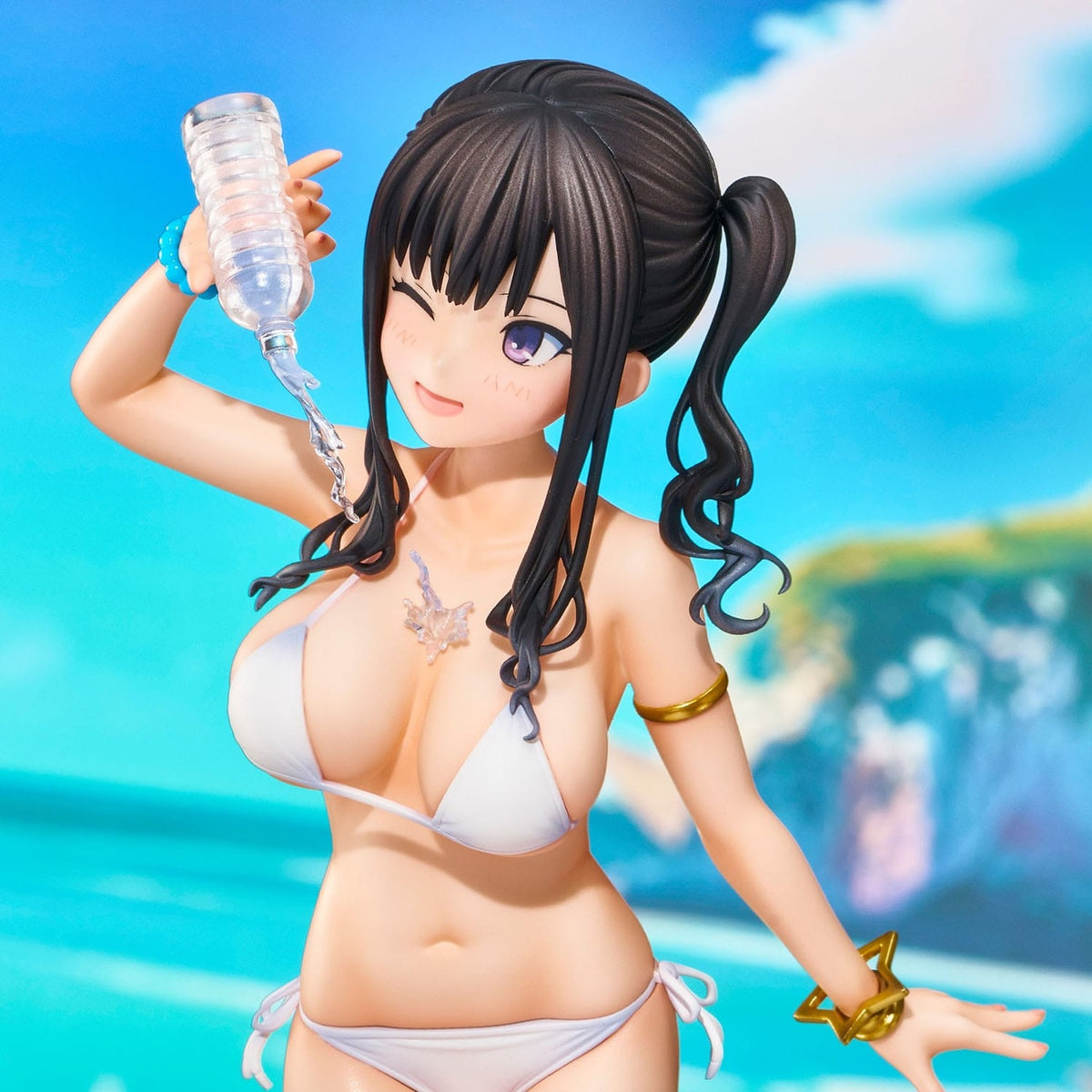 Produktbild Original Illustration PVC Statue Kaede Illustration Miyuki Sasaki Summer Cloud White Bikini Ver. 25 cm