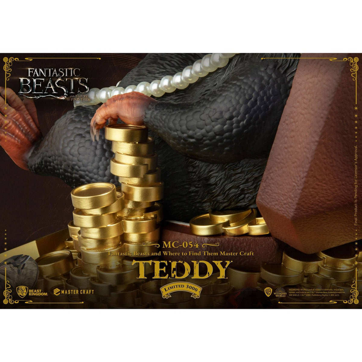 Produktbild Phantastische Tierwesen Master Craft Statue Teddy 21 cm