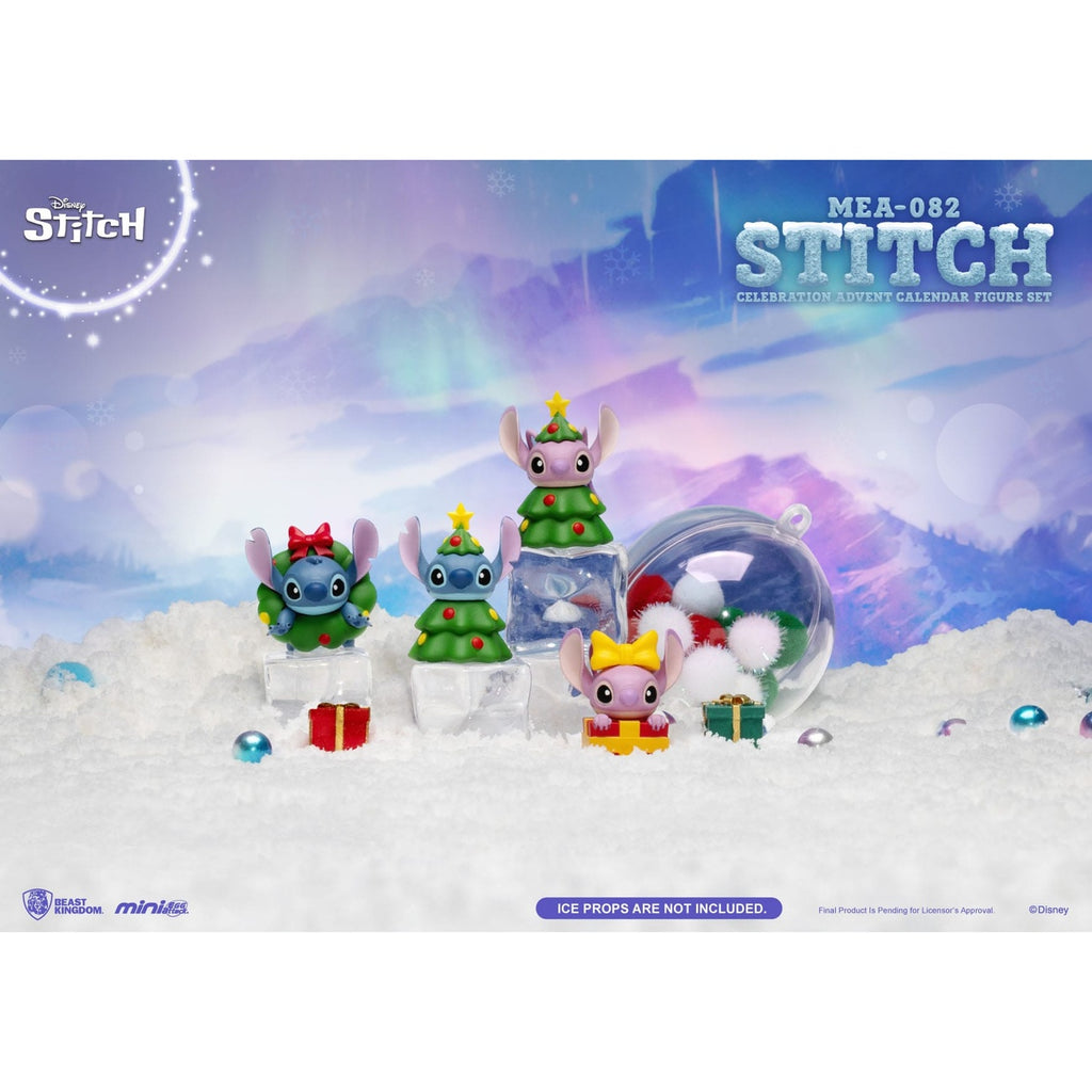 Produktbild Lilo & Stitch Mini Egg Attack Adventskalender Stitch celebration Figure Set (Cookie) 10 cm