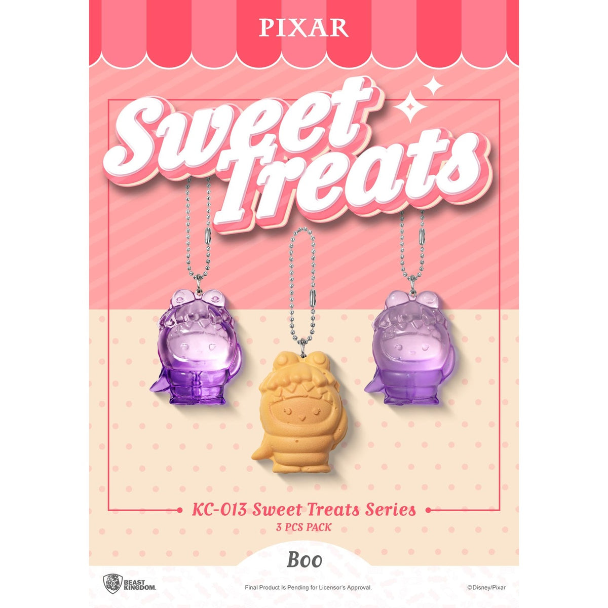 Produktbild Pixar Sweet Treats Series Schlüsselanhänger 3er-Pack 4 cm