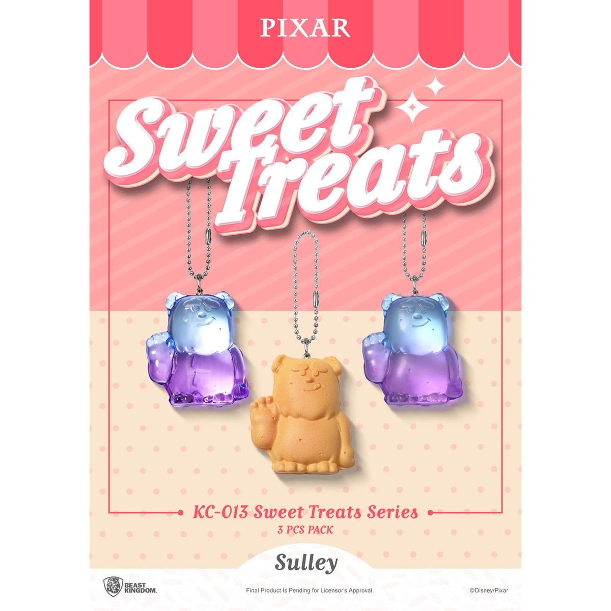 Produktbild Pixar Sweet Treats Series Schlüsselanhänger 3er-Pack 4 cm