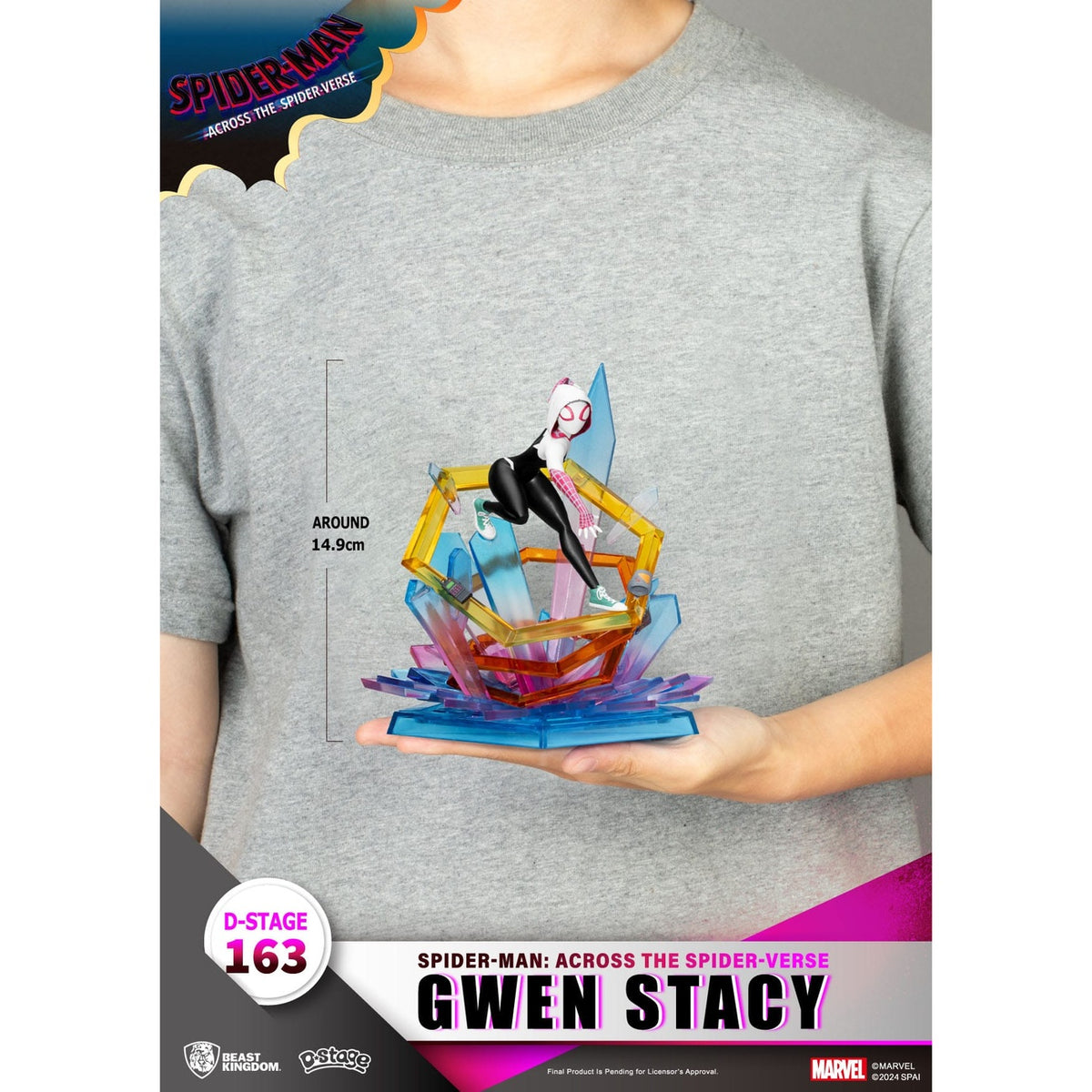 Produktbild Marvel D-Stage PVC Diorama Spider-Man: Across the Spider-Verse Gwen Stacy 15 cm