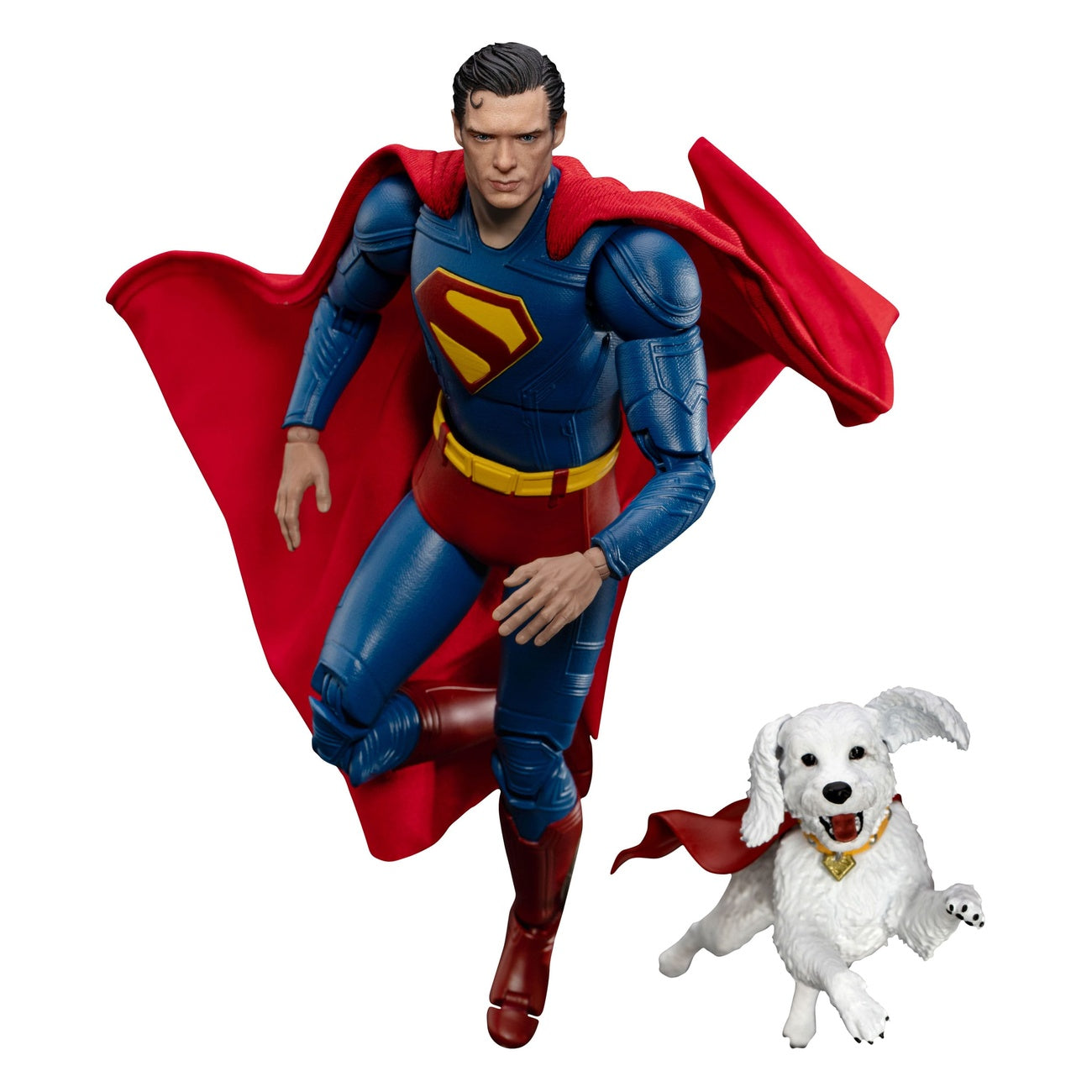 Produktbild Superman (2025) Actionfigur Superman & Krypto 21 cm