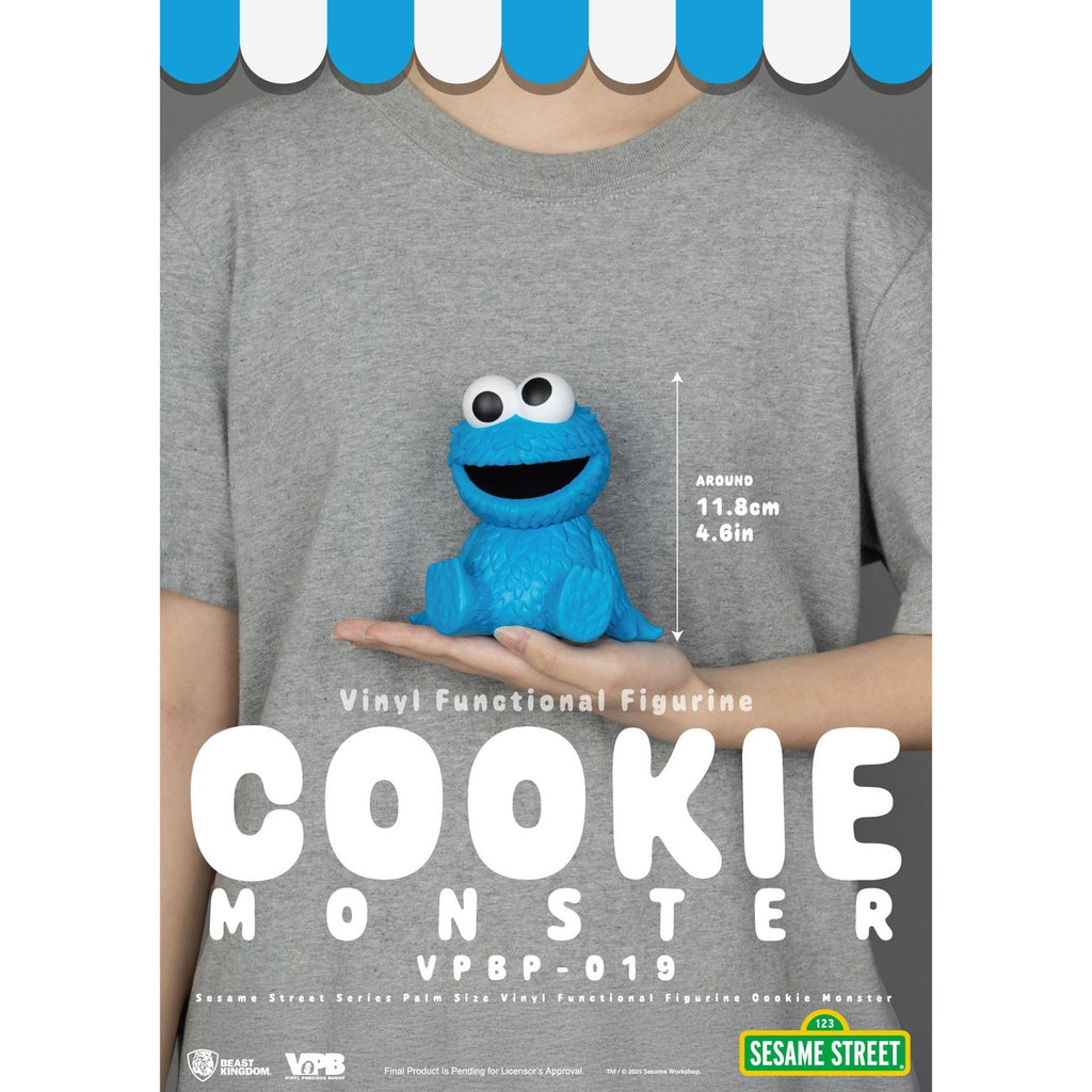 Produktbild Sesamstraße Piggy Vinyl Spardose Cookie Monster 12 cm