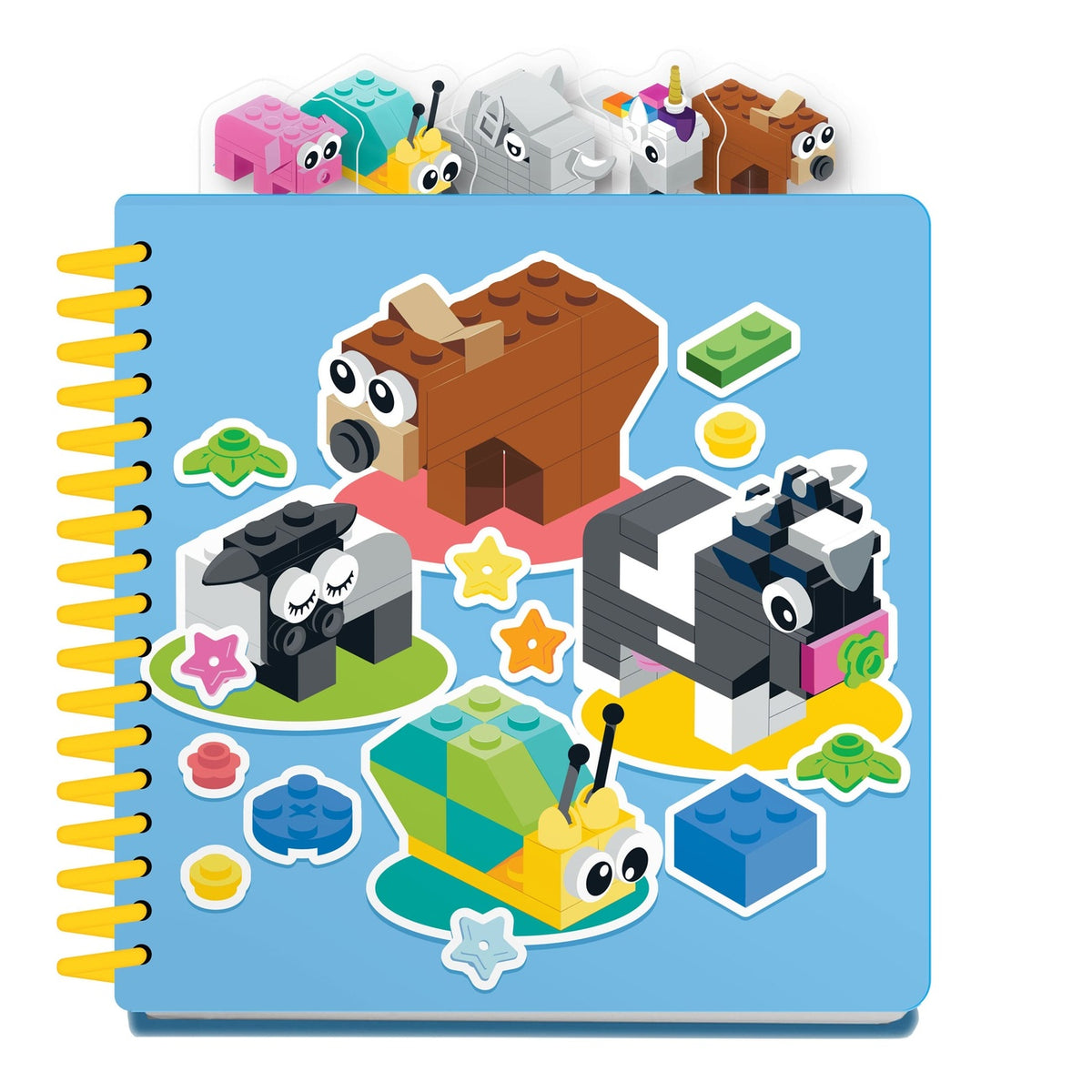 Produktbild LEGO Icon Tab-Notizbuch Tiere