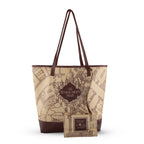 Produktbild Harry Potter Tragetasche & Geldbeutel Marauder's Map