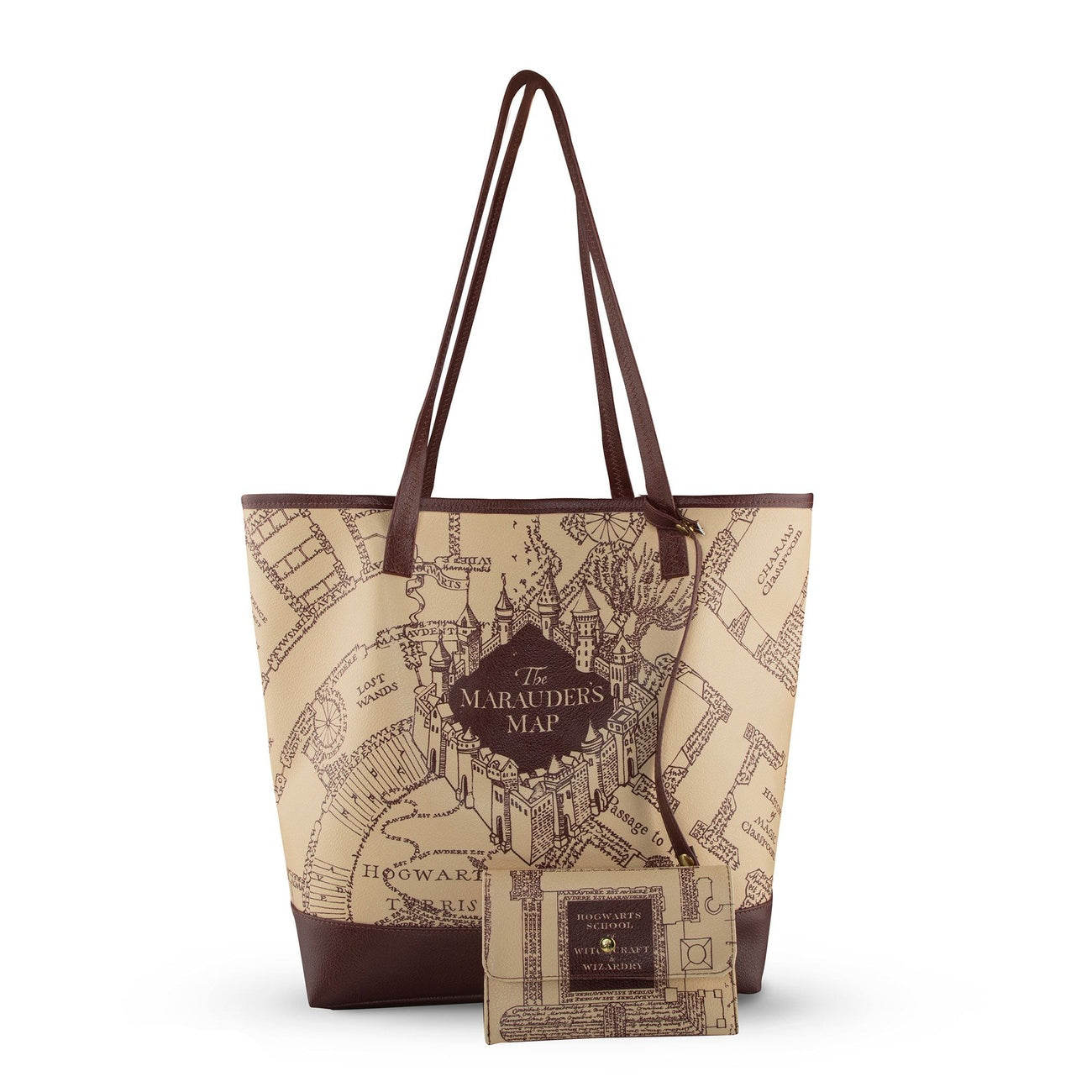 Produktbild Harry Potter Tragetasche & Geldbeutel Marauder's Map