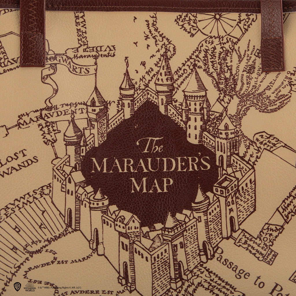 Produktbild Harry Potter Tragetasche & Geldbeutel Marauder's Map