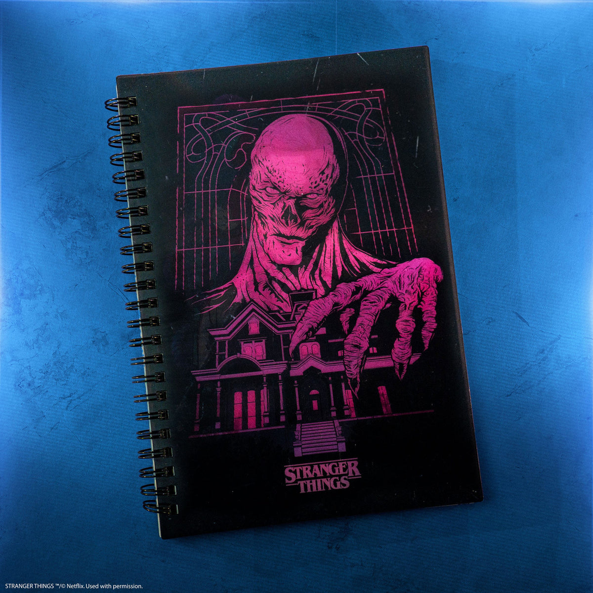 Produktbild Stranger Things Notizbuch Lenticular Vecna