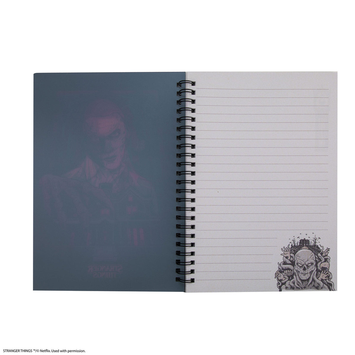 Produktbild Stranger Things Notizbuch Lenticular Vecna