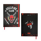 Produktbild Stranger Things Notizbuch Hell Fire Club