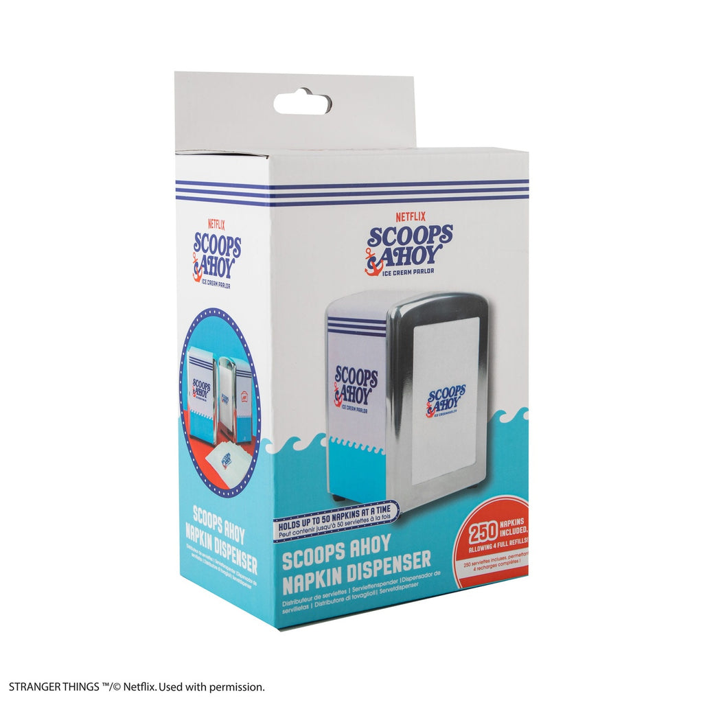 Produktbild Stranger Things Serviettenhalter-Set Scoops Ahoy