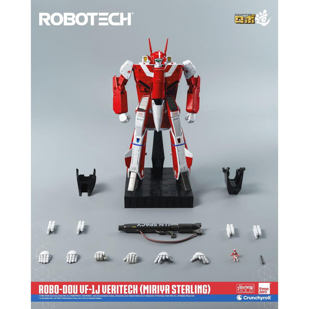 Produktbild Robotech Actionfigur ROBO-DOU VF-1J Veritech (Miriya Sterling) 20 cm