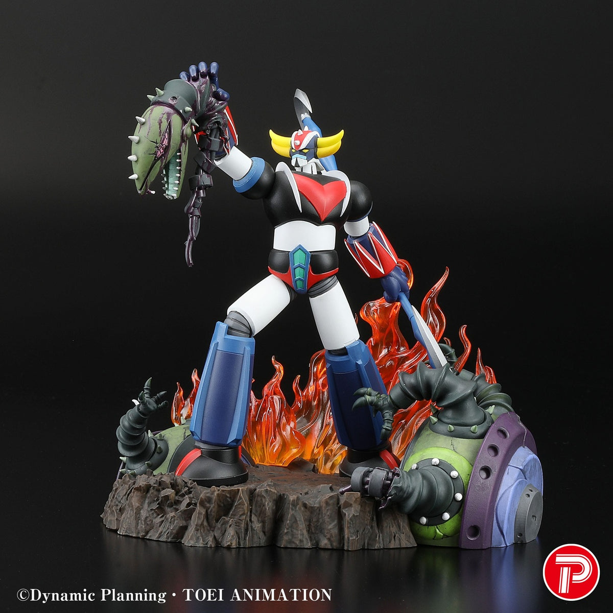 Produktbild Grendizer Scene Selection 01 PVC Statue Grendizer a cry of Victory 14 cm