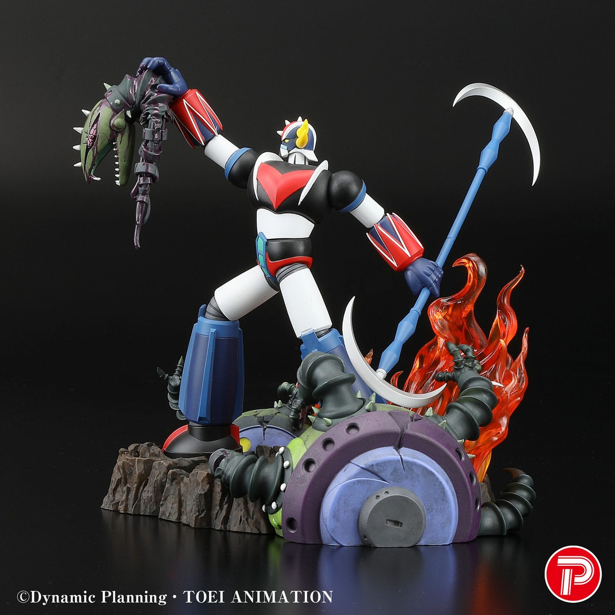 Produktbild Grendizer Scene Selection 01 PVC Statue Grendizer a cry of Victory 14 cm