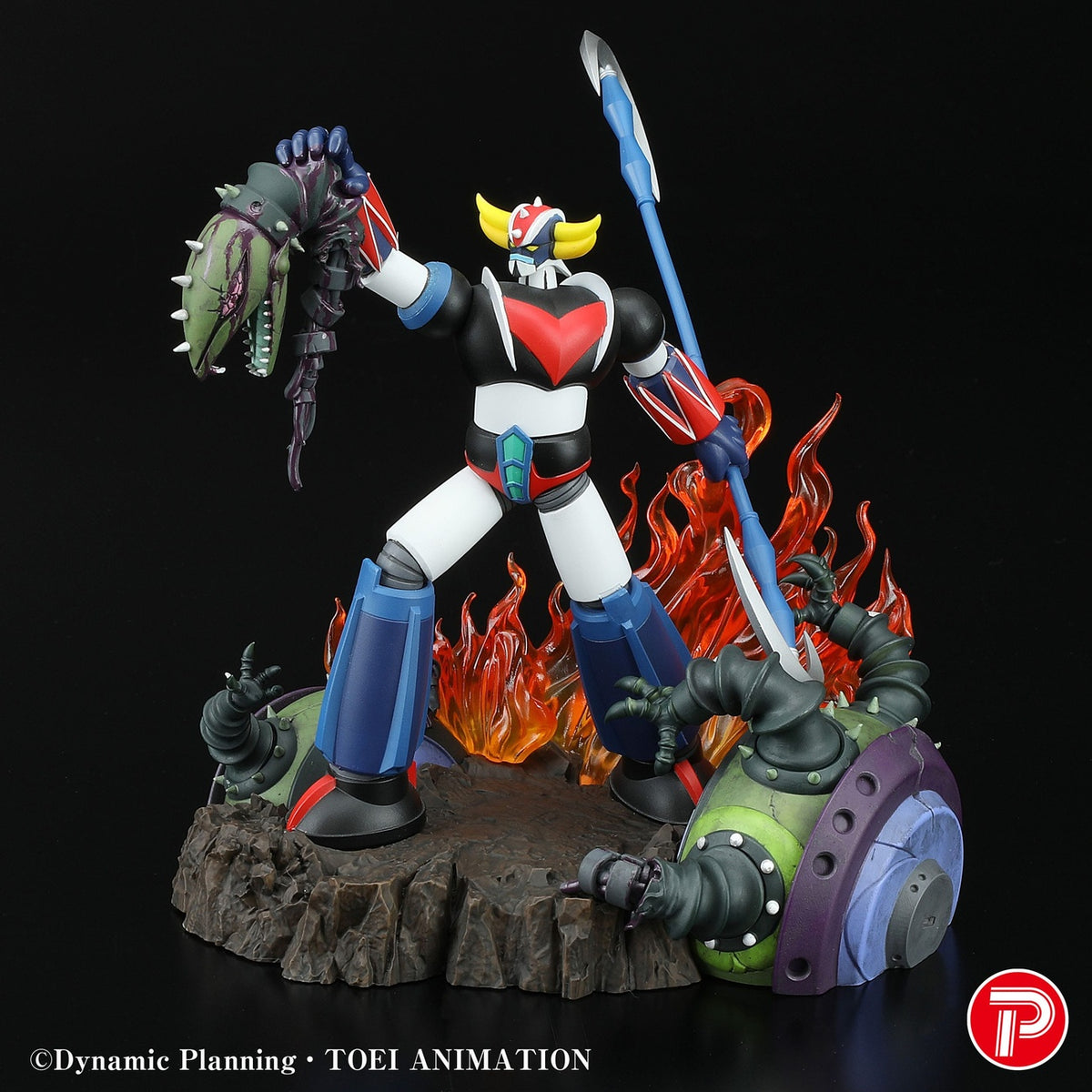Produktbild Grendizer Scene Selection 01 PVC Statue Grendizer a cry of Victory 14 cm