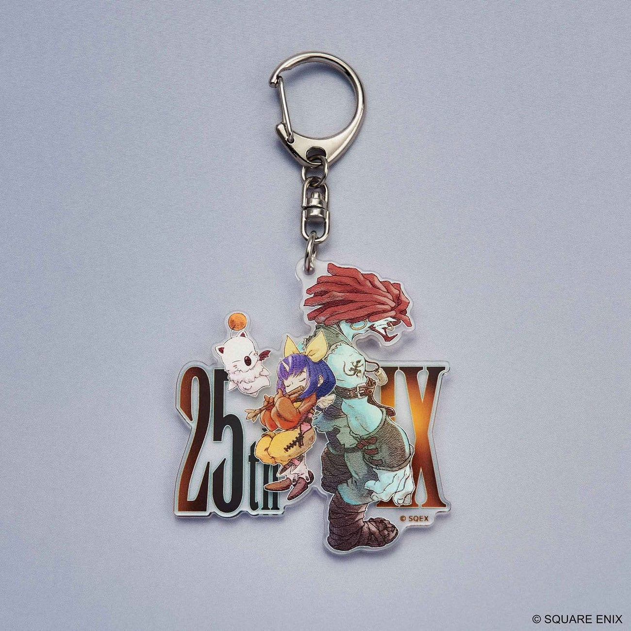 Produktbild Final Fantasy IX Acryl-Schlüsselanhänger 25th Anniversary Eiko & Salamander