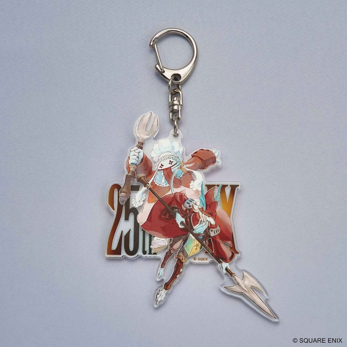 Produktbild Final Fantasy IX Acryl-Schlüsselanhänger 25th Anniversary Quina & Freya