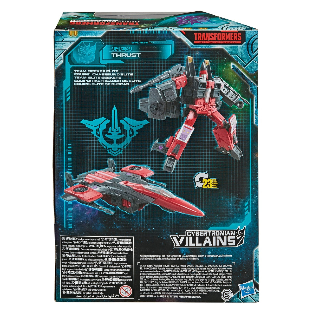 Produktbild Transformers Generations War for Cybertron: Earthrise Voyager Class Actionfigur Thrust 18 cm