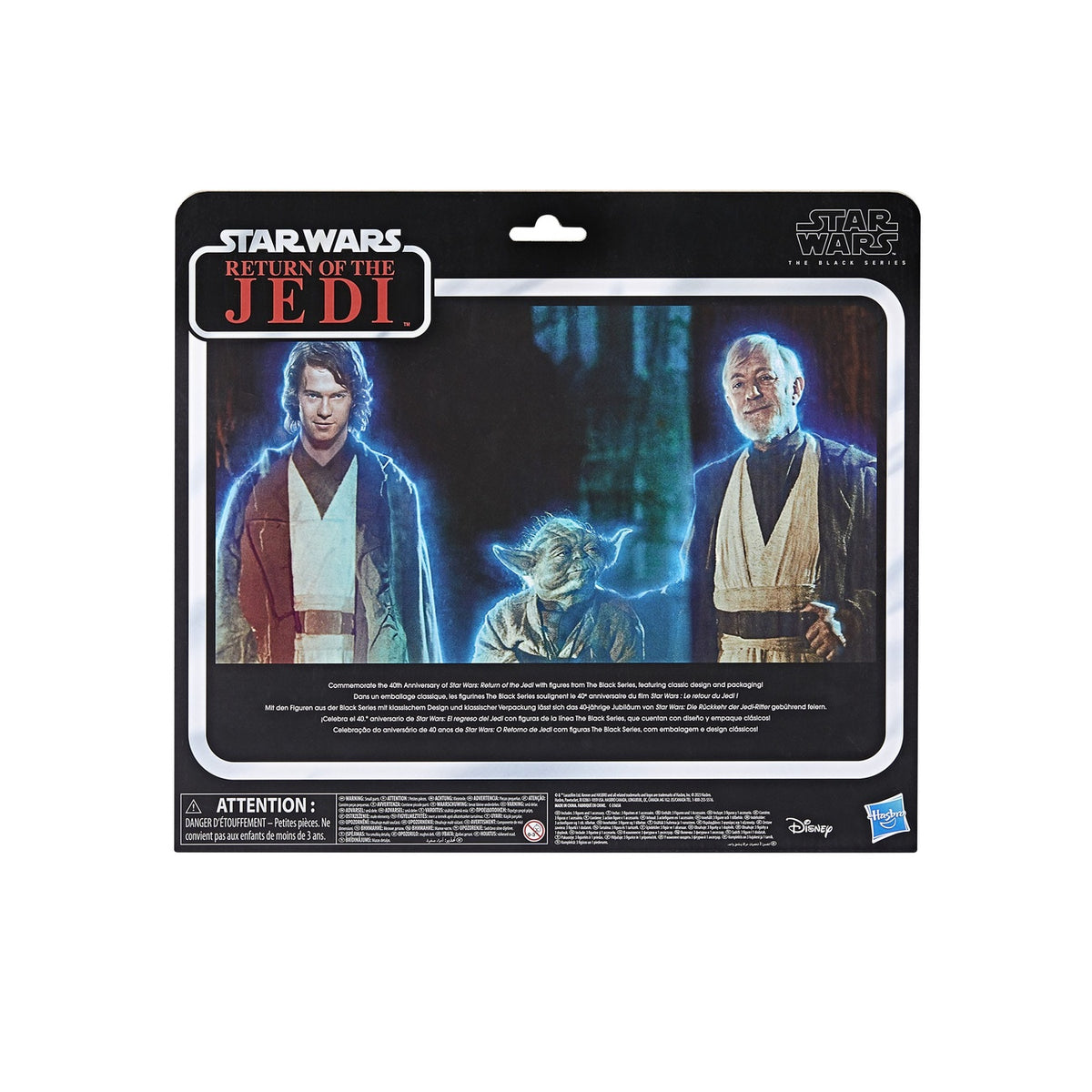Produktbild Star Wars Episode VI Black Series Actionfiguren 3er-Pack Force Spirits 15 cm