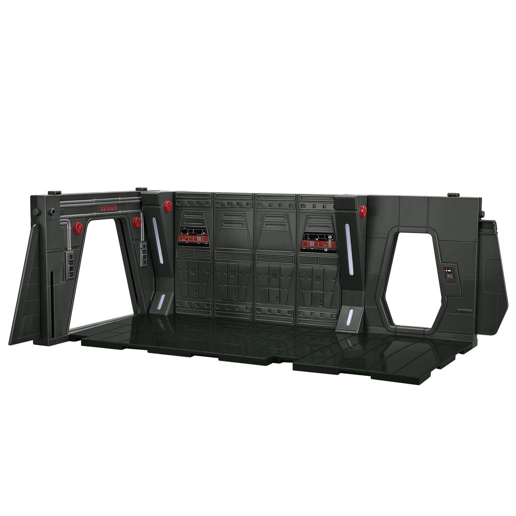 Produktbild Star Wars: The Mandalorian Vintage Collection Moff Gideon's Imperial Light Cruiser Hallway mit Mandalorian Privateer Act