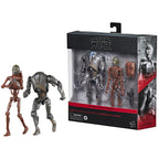 Produktbild Star Wars Episode II Black Series Actionfiguren 2er-Pack C-3PO (B1 Battle Droid Body) & Super Battle Droid 15 cm