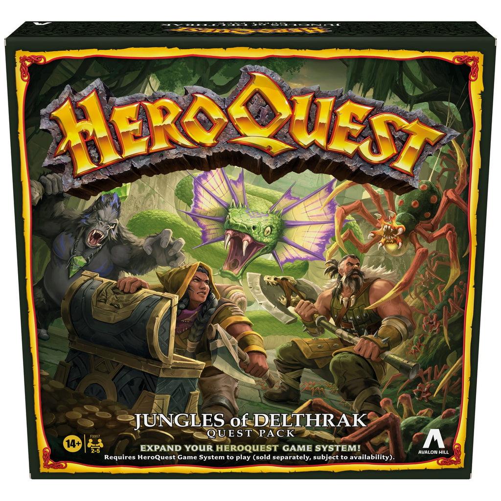 Produktbild HeroQuest Brettspiel-Erweiterung Jungles of Delthrak Abenteuerpack *Englische Version*