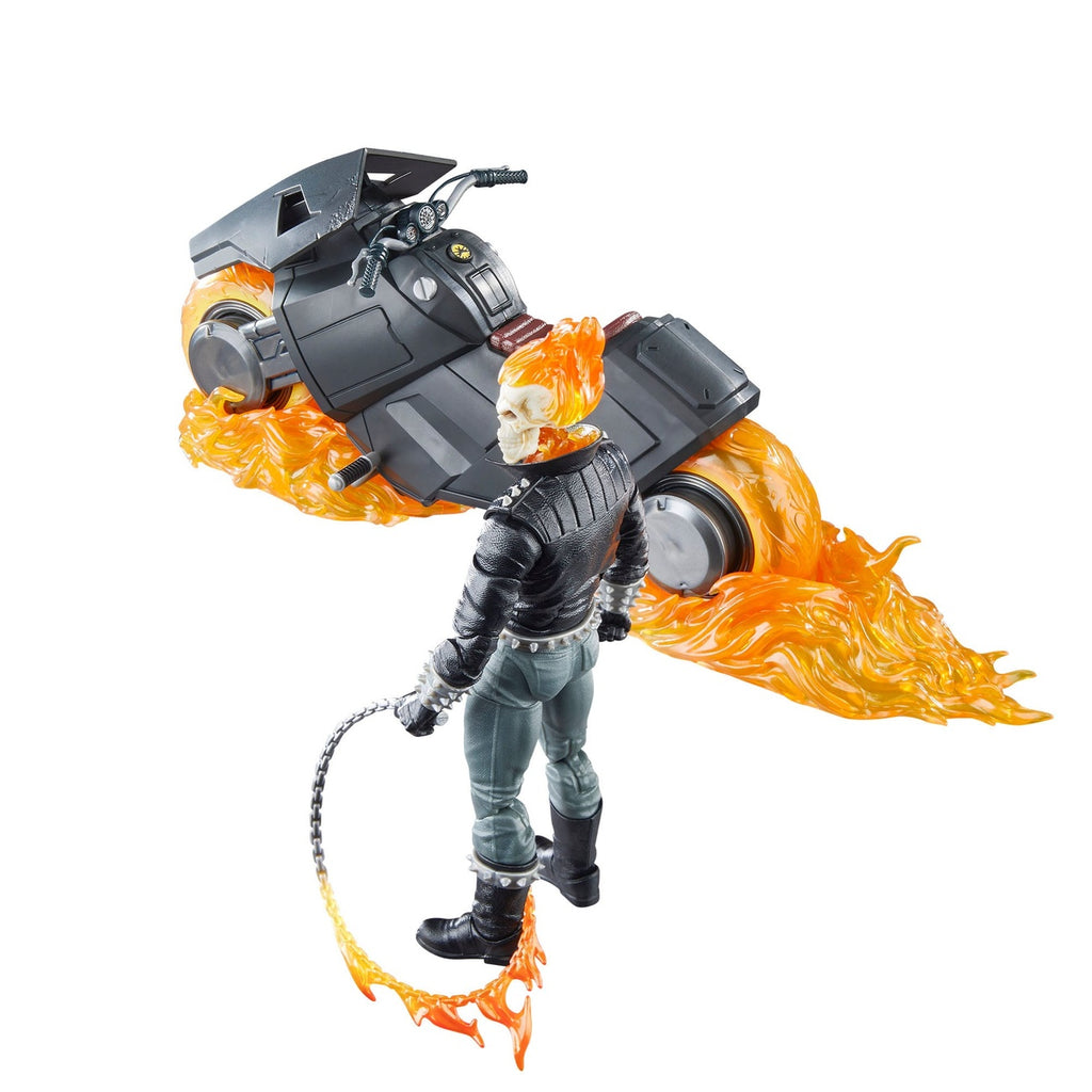 Produktbild Marvel 85th Anniversary Marvel Legends Actionfigur mit Fahrzeug Ghost Rider 15 cm