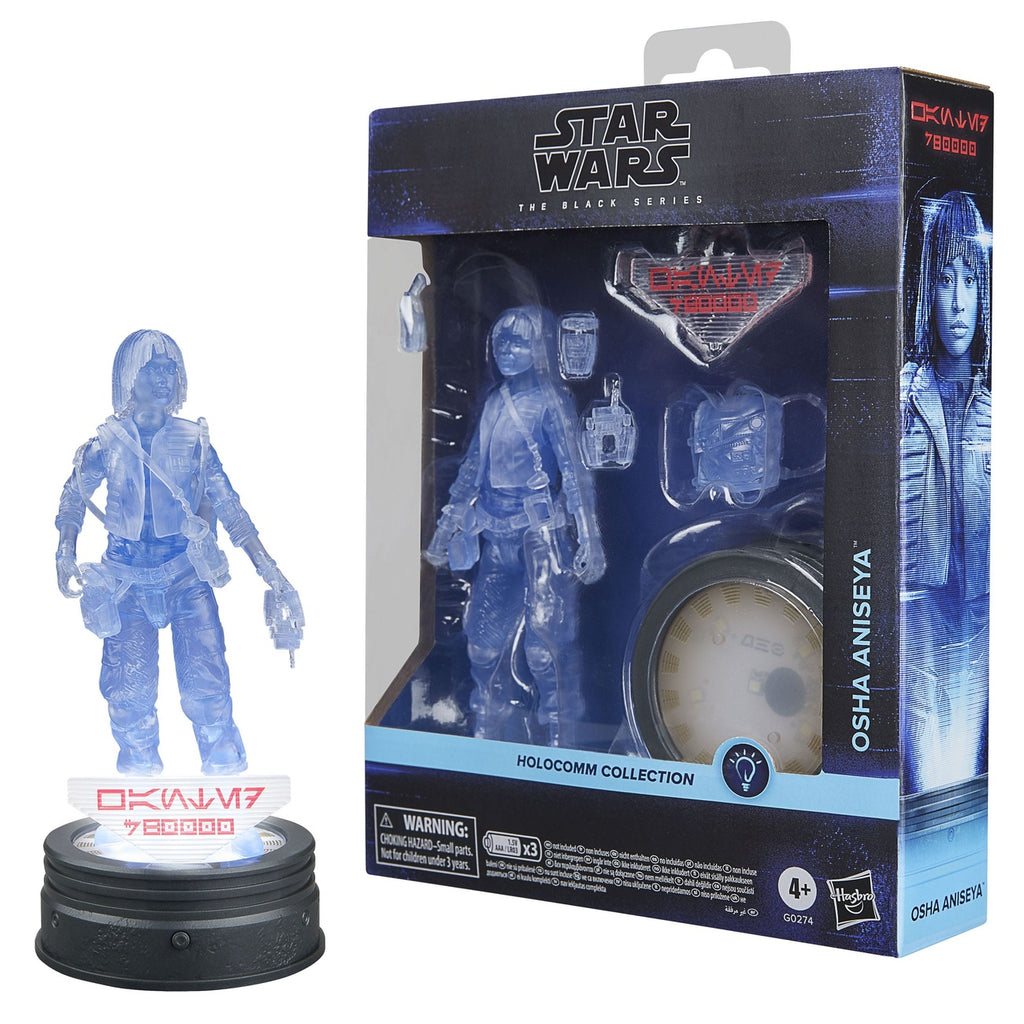 Produktbild Star Wars Black Series Holocomm Collection Actionfigur Osha Aniseya 15 cm